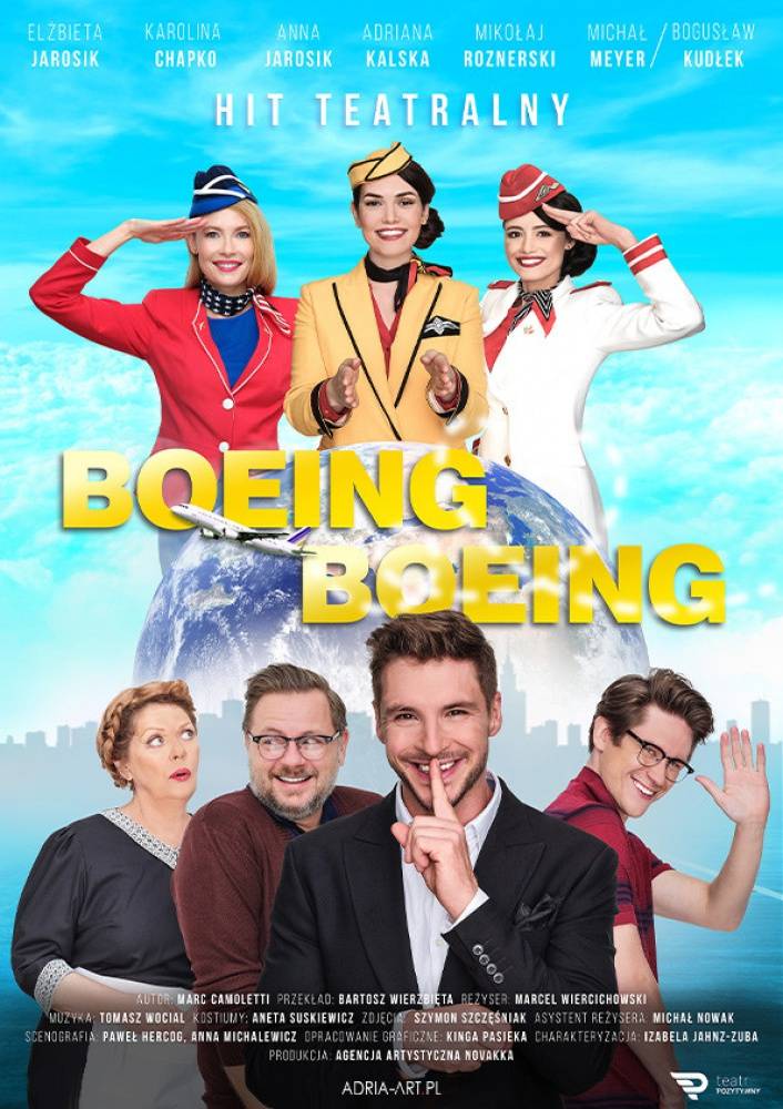 Zdjęcie: Spektakl "Boeing Boeing"